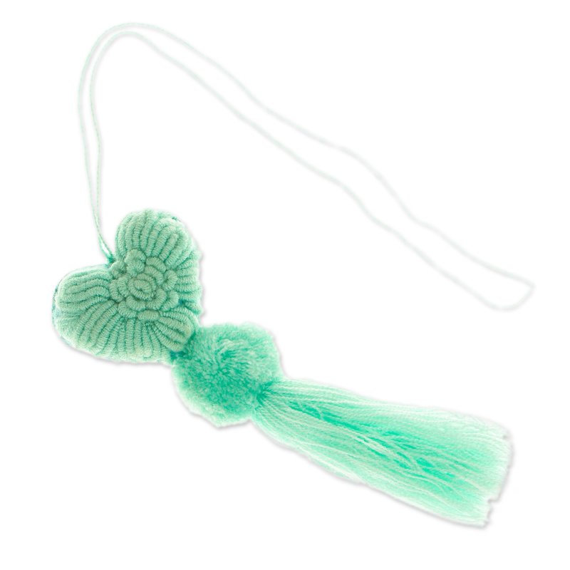 Petit cœur décoratif, Vert