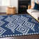 Malek Indoor/Outdoor Area Rug with Non-Slip Backing