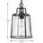 Benton Harbor Outdoor Hanging Lantern