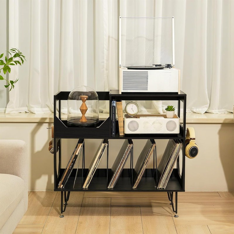 61 cm H Media Shelves