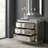 Fonzo Wood 3-Drawer Mirrored Accent Chest