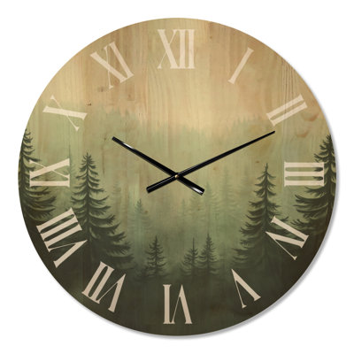 Très grande horloge murale Woodland