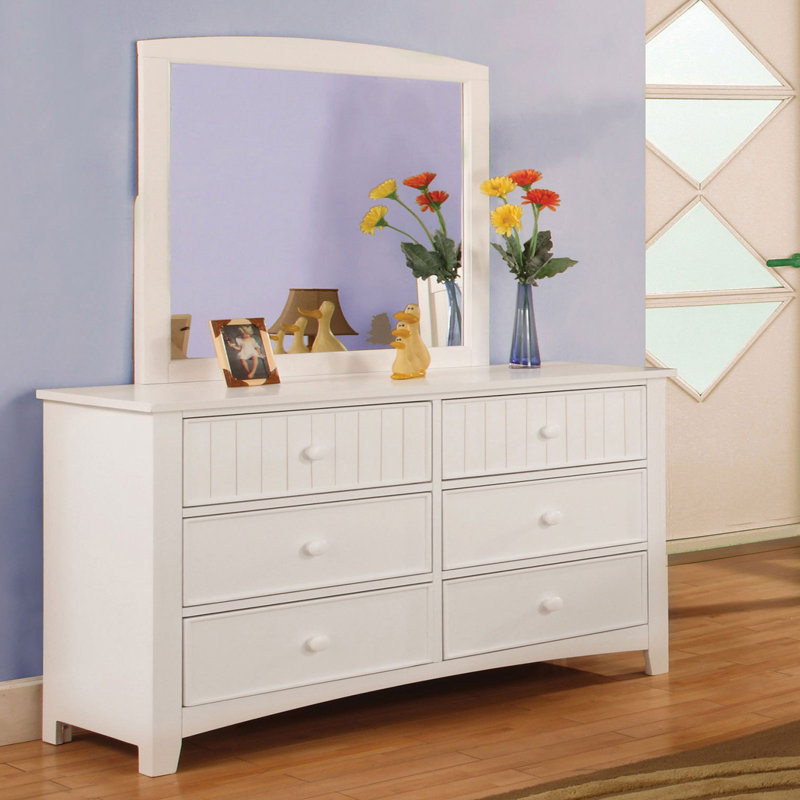 47.6'' W 6 - Drawer Chest, White