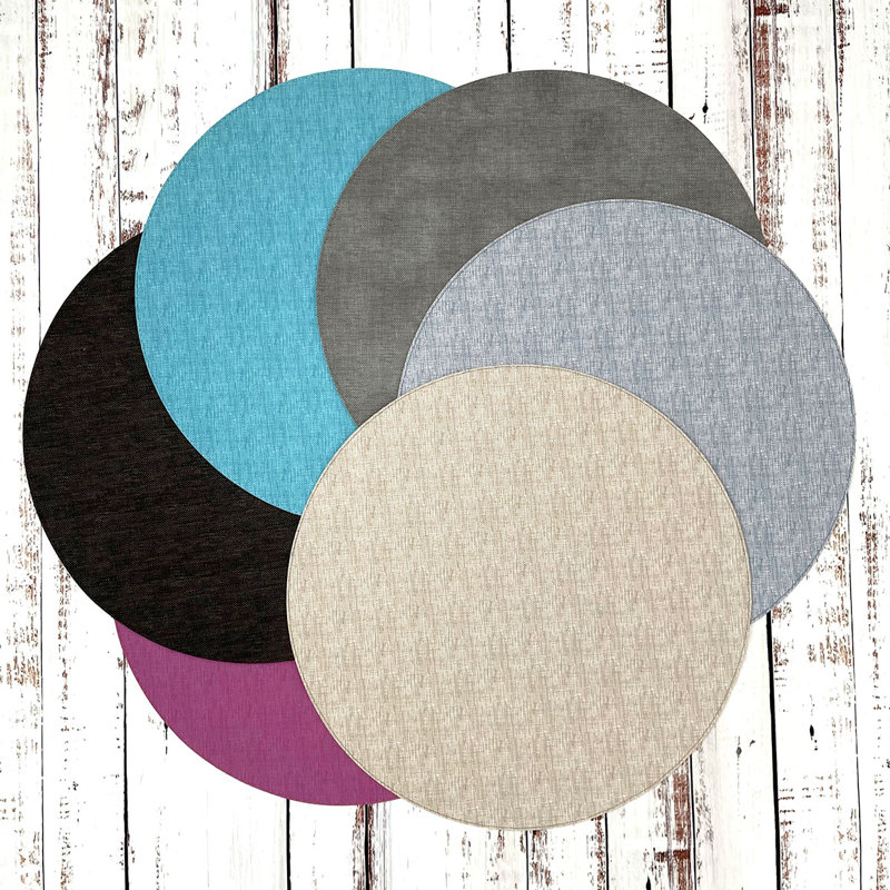 Pronto Vinyl Placemats, Beige