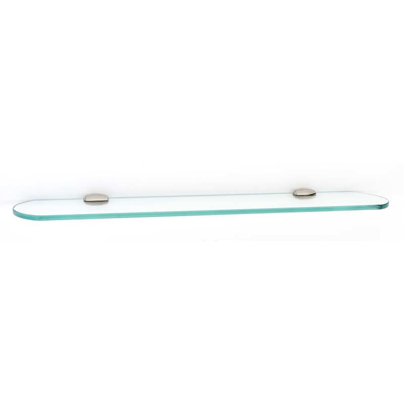 Royale Wall Shelf, Polished Nickel