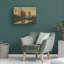 Art mural sur toile tendue - "Silent Sunset II" par Michael Willett pour décoration de salon, de chambre à coucher ou de bureau - 24 x 32