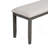 6PCS Dining Set,  Wooden Dining Table With Special-Shaped Legs And 4 Uoholstered Rufted Back Chairs & 1 Bench-1515789341