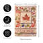Welcome Fall Leaf Suede House Flags