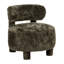 Aliani Upholstered Faux Fur Armless