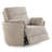 54.4" Wide Oversized Recliner Chair with Plush Faux Rabbit Fur, USB Charging Port & Adjustable Backrest -729205232