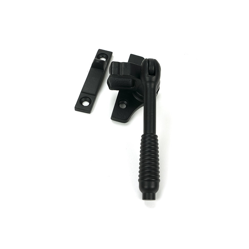 Reeded Night-Vent Locking Fastener (Steel Window), Matt Black