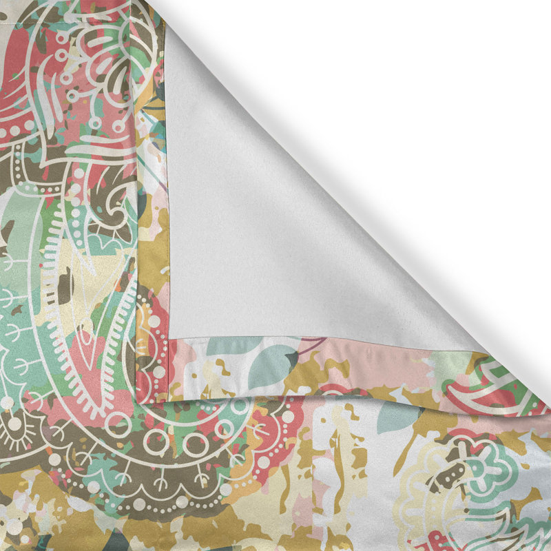 Semi Sheer Curtain Pair