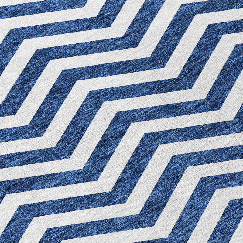 Tapis rond lavable à l'intérieur 8 pi