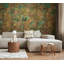 Floral Grass Cloth Wallpaper-1554363925