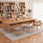 Brown Rectangular Solid Wood desk-1704951223