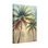 «Plants & Flowers Palm Trees Tropical Sky Landscape», reproduction d'art