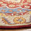 Tapis oriental rouge / beige en laine / coton touffeté à la main Antiquity-26608902