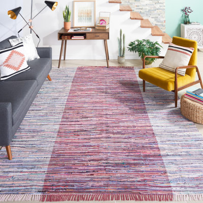 Rag Rug Flat Weave Cotton Rug