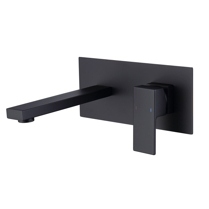 Single-handle Bathroom Faucet, Matte Black