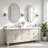 Oval Beveled Wall Mirror