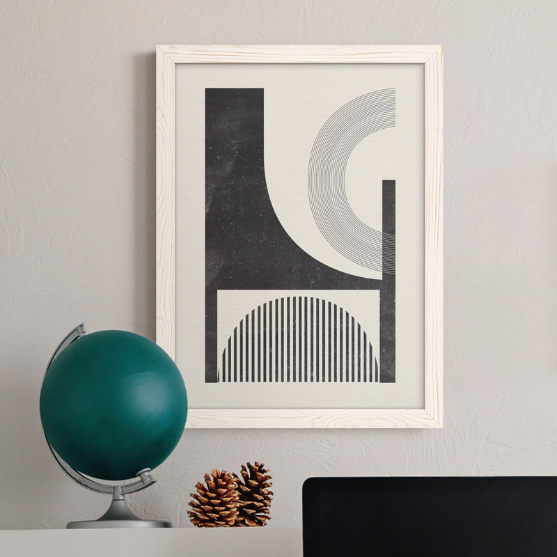Toile encadrée Premium Inconnu Space II - Prêt à être accroché, H 23 po x l 32 po x P 1 po, Cadre blanc