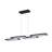4-light Rectangle Loop Dimmable Led Pendant