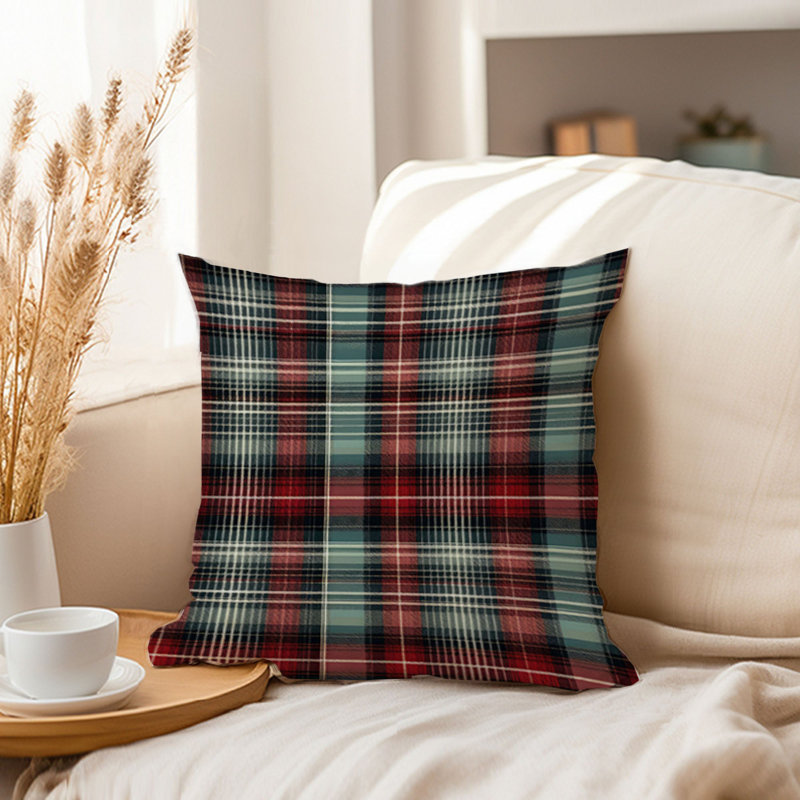 Plaid Pattern XII Retro, 20" H x 20" W