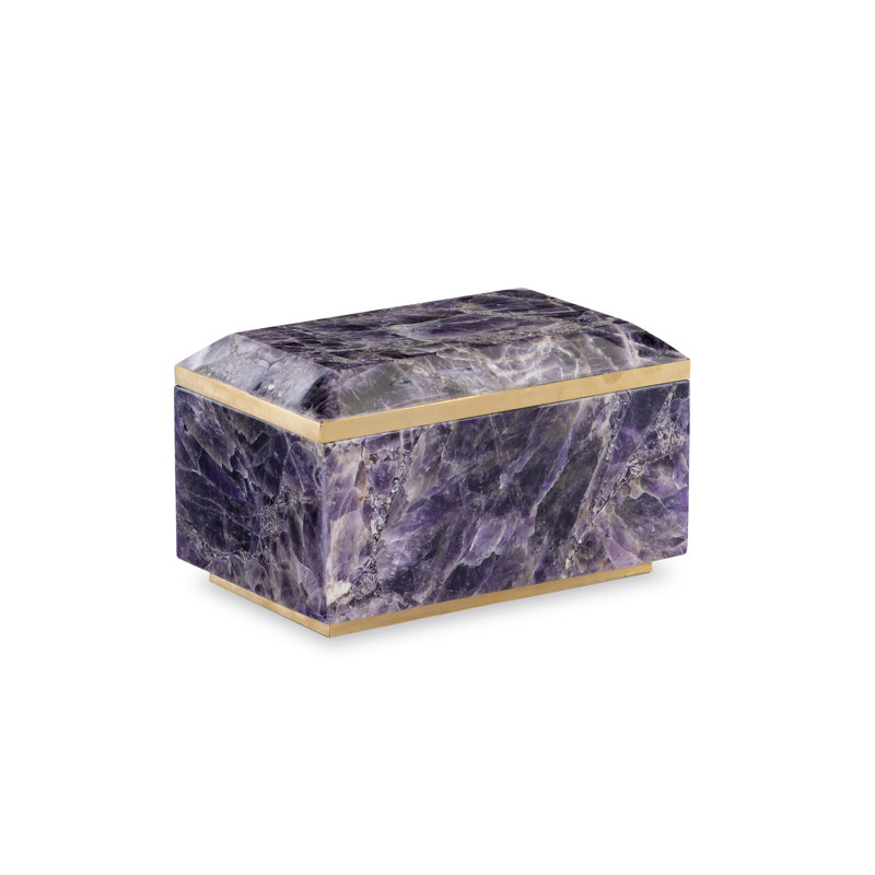 Handmade Decorative Box, 4.5" H x 8" W x 5" D