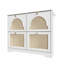Armoire à chaussures Mid-Century Rattan-978526824