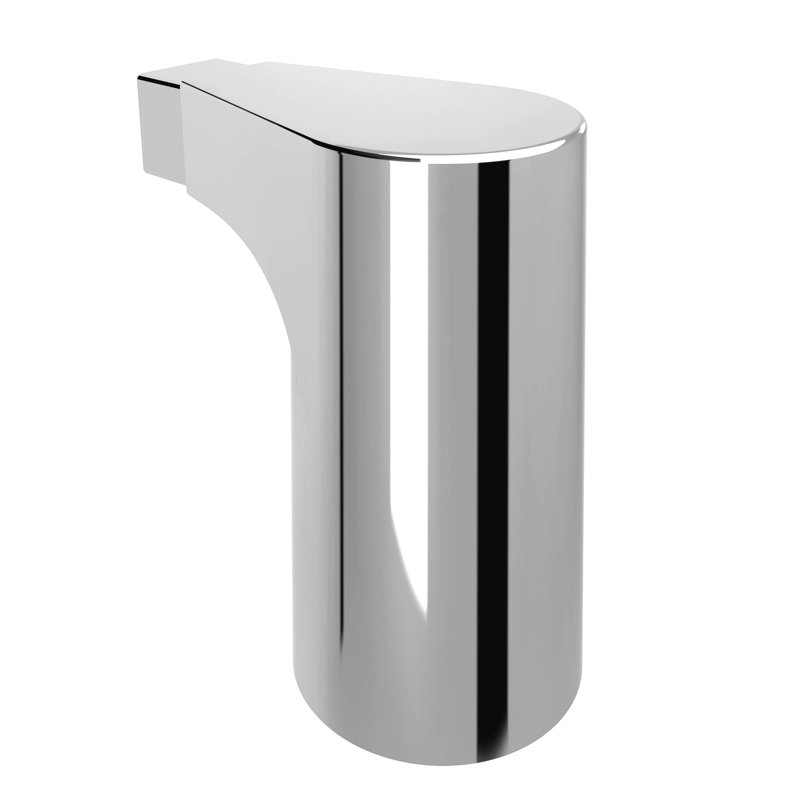 Edgestone Mounting Post, Chrome