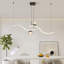 Luminaire suspendu moderne à DEL avec luminaire suspendu à intensité variable à 2 lumières pour luminaire suspendu de cuisine au-dessus de l'îlot