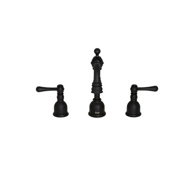 Opulence Widespread Bathroom Faucet with Drain Assembly
