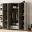 Armoire 4 portes avec 1 tiroir