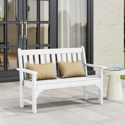 Laguna 51" HDPE All Weather Garden Bench