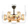 26.4'' 6-Light Fandelier with Remote Control