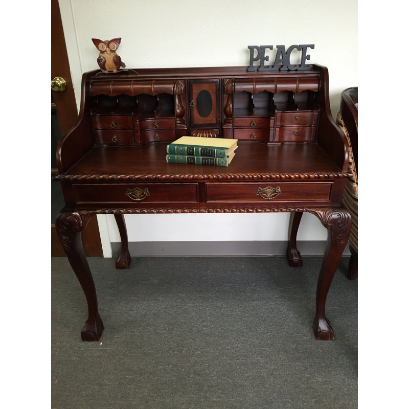 England Solid Wood Secretary Desk