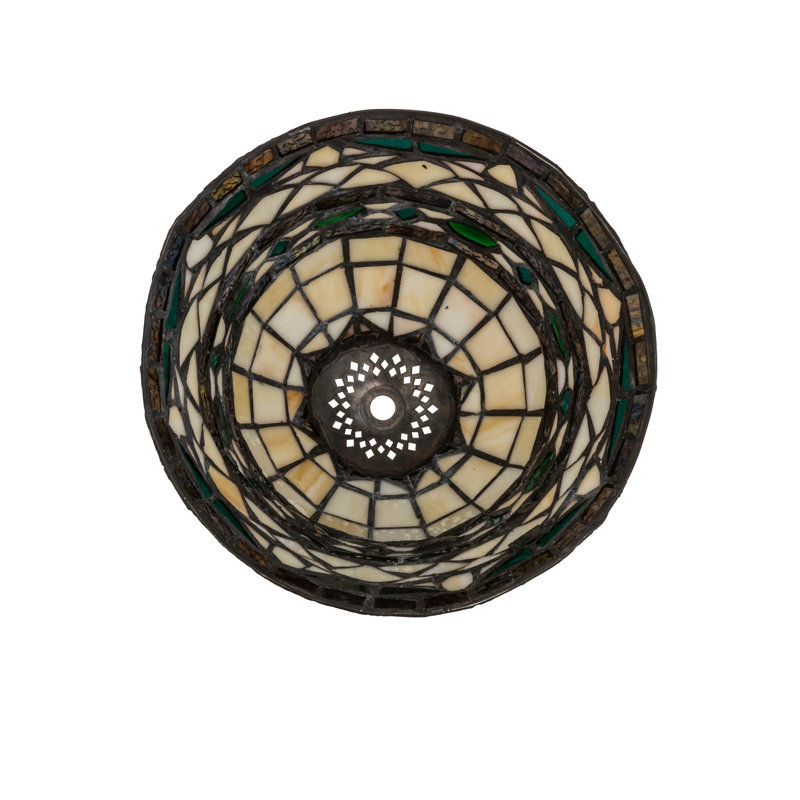 8" Wide Tiffany Roman Shade