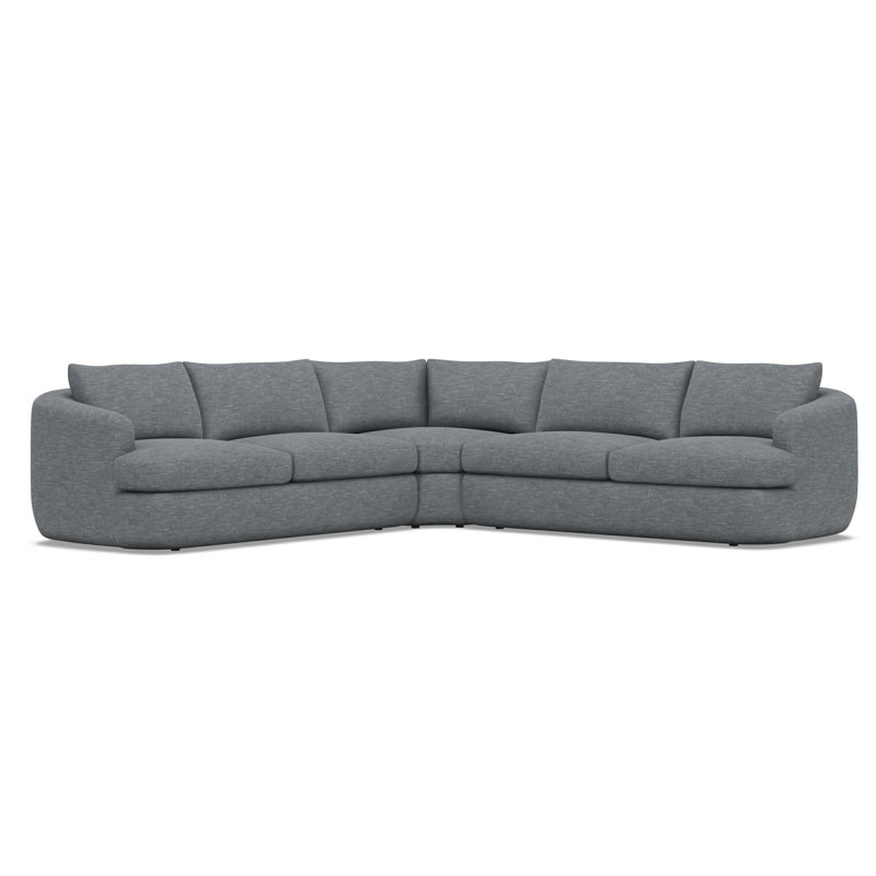 Jules Fabric 3 Pc Sectional, 5555-011