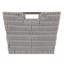 Panier fourre-tout en rotin avec rangement pour petites tablettes en gris anthracite-1435444304-1435444311