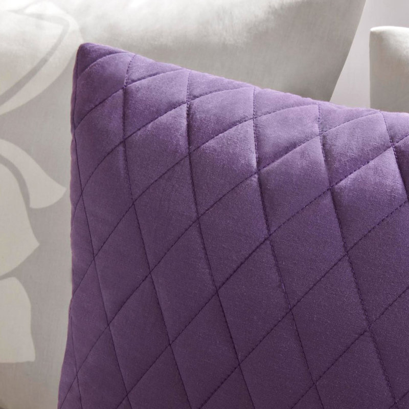 Housse de couette imprimée très grand / très grand avec coussins floraux et doux 6 pièces
