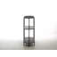 Maoli 100cm Glass Top Console Table