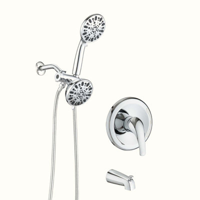 Système de douche complet avec valve brute