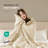 Lightweight Down Alternative Blanket with Satin Trim-950829268-950829271