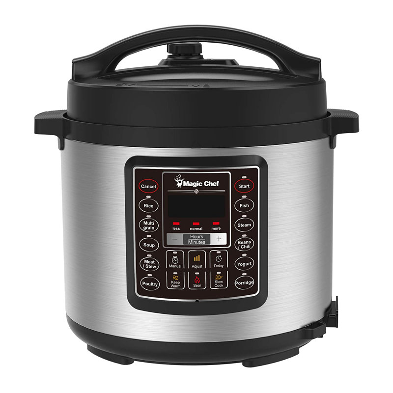 Magic Chef 6 Qt. 7-in-1 Program Pressure Cooker
