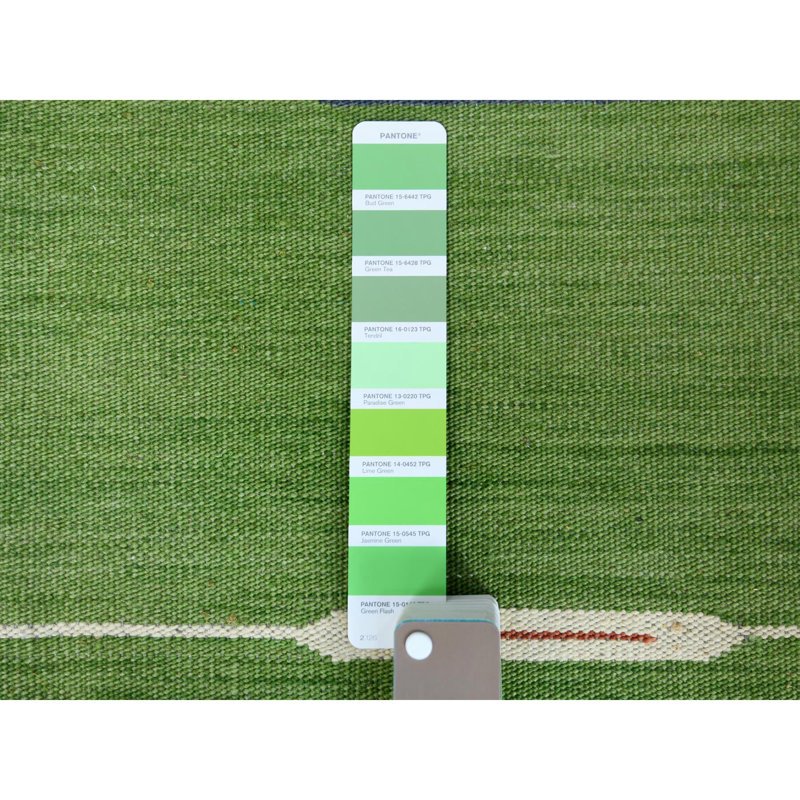 Tapis réversible en laine tissé à la main 8 pi 3 po x 10 pi 1 po kilim 5EC9CA53A24E4F16BA98F1CD1C059F7B