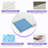 Driffield Tri-fold 4'' Memory Foam Mattress,Portable Folding Mattress with Washable Cover-23521134