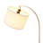 Danna 65'' Black Marble Arched Floor Lamp with USB-968807068
