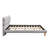Aspia Upholstered Cookie-Shaped Platform Bed-274645169