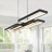 Frode 5 - Light Kitchen Island Pendant 42 Inches Linear Chandelier LED with Remote Control-1670062818-1670062749