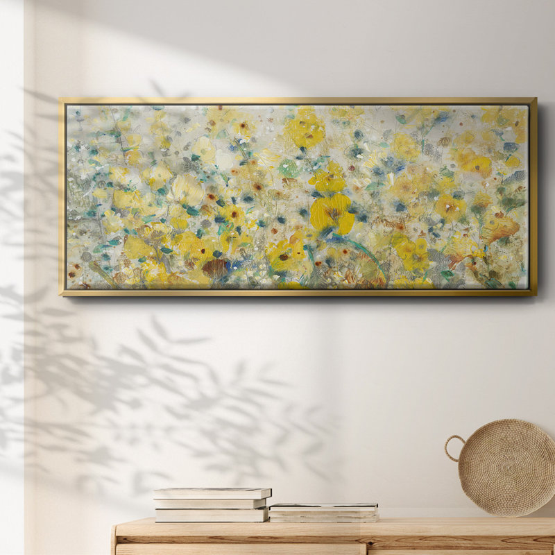 «Cheerful Garden II», toile encadrée, H 20 po x l 50 po